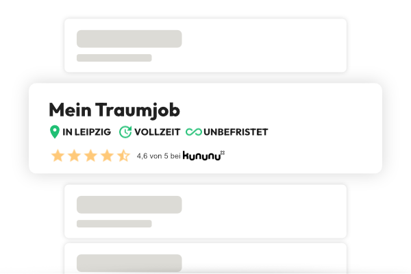 Job Angebote mit Traumjob